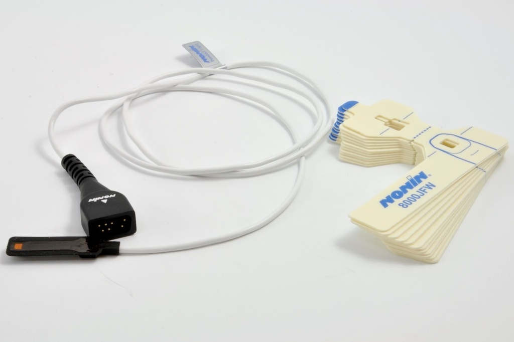 [8000J + 8000JFW / 0741-000 + 4097-000] Flex-Sensor Erwachsene + 25 Flexiwrap-Klebebänder Erwachsene