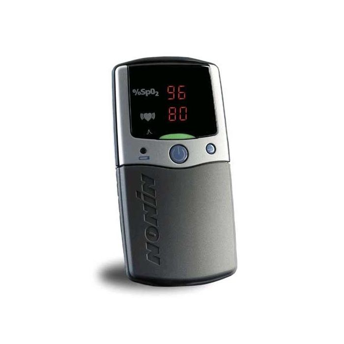 Tragbares Pulsoxymeter PalmSAT 2500A mit Alarmen