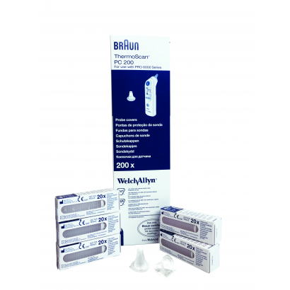 [BRA021 / 14927] ThermoScan PRO 6000 couvres sonde à usage unique, Boîte de 800 pièces