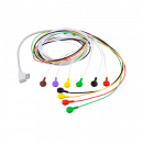 Patientenkabel 12 Ableitungen (HDMI - Druckknopf) für EKG Labtech EC-12RM